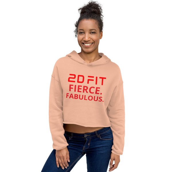 Hot Shit Crop Hoodie
