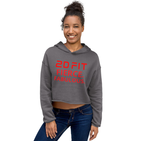 Hot Shit Crop Hoodie