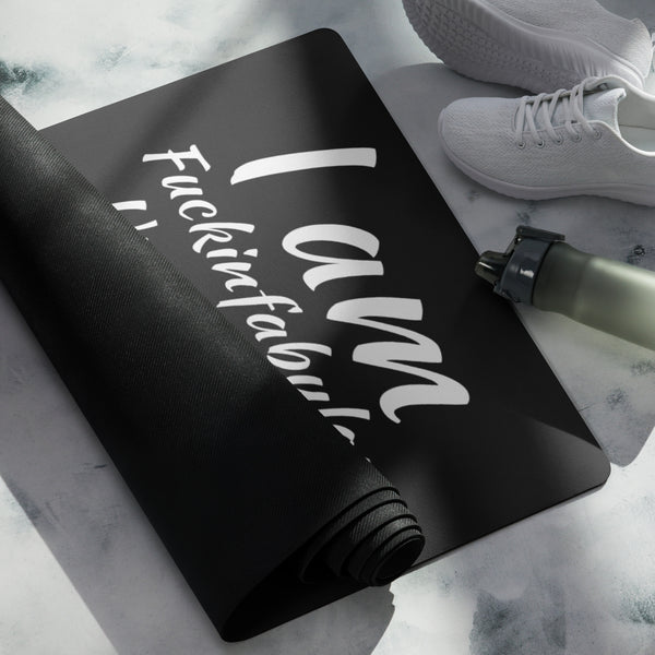 2D FIT Affirmation Yoga mat