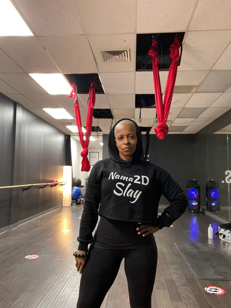 Nama2DSlay Crop Hoodie