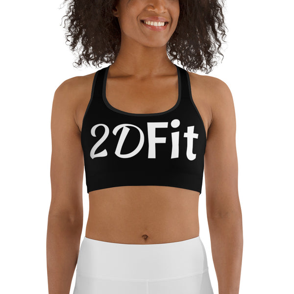 I AM A BAD ASS 2D FIT Sports Bra