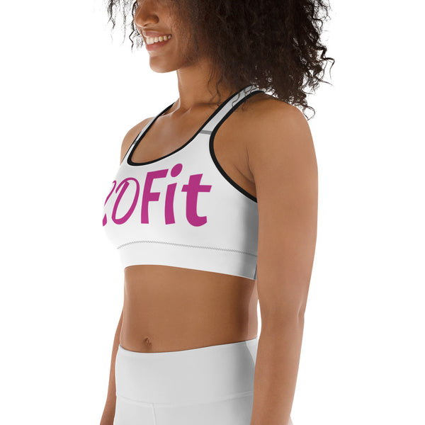 Fuschia 2D Fit, Fierce Fabulous Sports Bra