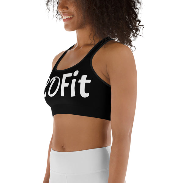 I AM A BAD ASS 2D FIT Sports Bra