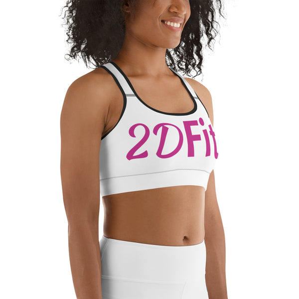 Fuschia 2D Fit, Fierce Fabulous Sports Bra