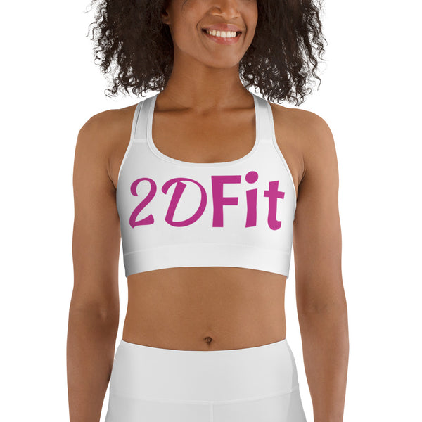 Fuschia 2D Fit, Fierce Fabulous Sports Bra
