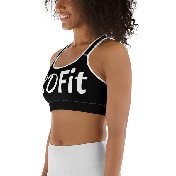 I AM A BAD ASS 2D FIT Sports Bra