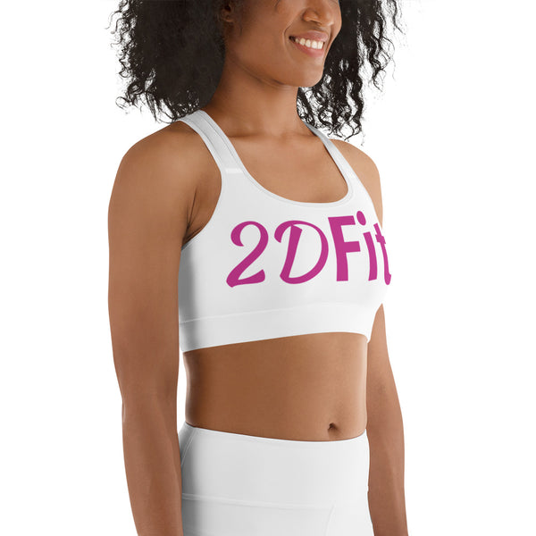 Fuschia 2D Fit, Fierce Fabulous Sports Bra
