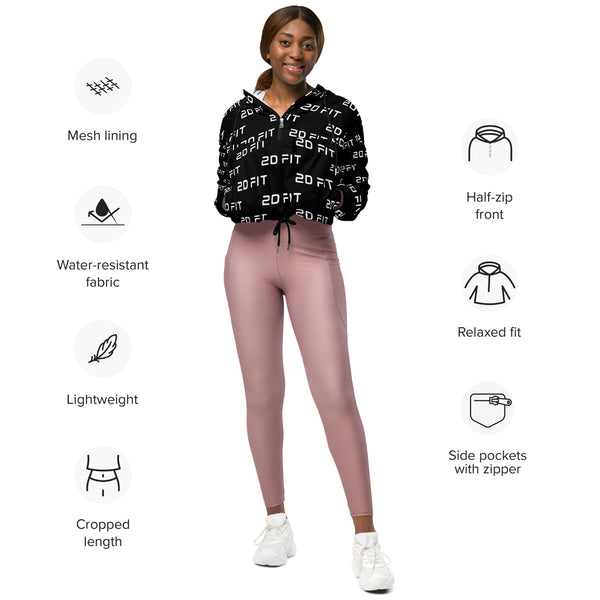 2D FIT Cropped Windbreaker